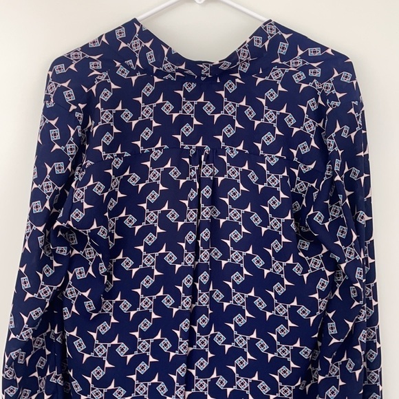 Pleione Wrap Front Long Sleeve Blouse - Picture 8 of 11